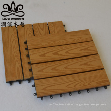 Hot sell deck wood flooring wpc parquet composite timber